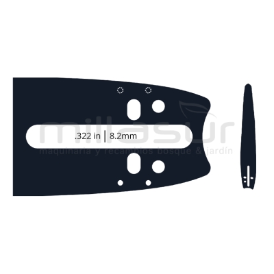 ESPADA ANOVA UNIVERSAL CARVING 10 - 1/4 - 0.50 1.3mm - 60E - motoscamaralweb.com