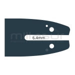 ESPADA ANOVA LAMINADA MCCULLOCH 12 - 3/8 - .050 1.3mm - 44E - motoscamaralweb.com