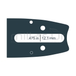 COMBO ESPADA + CADENA ANOVA STIHL 16 - .325 - .063 1.6mm - 67E - motoscamaralweb.com