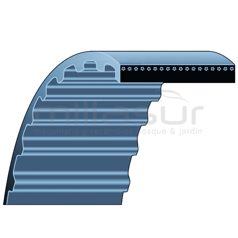 CORREA DENTADA 8M CUCHILLAS 12x856 ADAPTABLE A STIGA PARK 105 COMBI. PARK 105 COMBI 4WD - motoscamaralweb.com