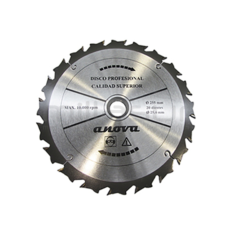 DISCO WIDIA SEMI-PROF.255x3x25.4 (CON ANTIRREBOTE) - motoscamaralweb.com