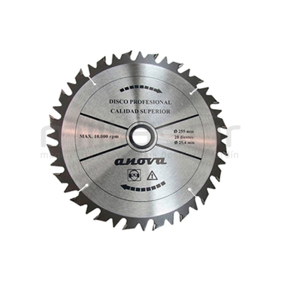 DISCO WIDIA SEMI-PROF.255x3x25.4 (ANTIRREBOTE RECTO) - motoscamaralweb.com