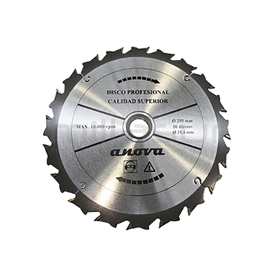 DISCO WIDIA SEMI-PROF. 255x3x20 (CON ANTIRREBOTE) - motoscamaralweb.com