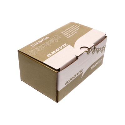 ROLLO CADENA 25 ANOVA TITANIUM 1/4 .043 ANTIRREBOTE - motoscamaralweb.com