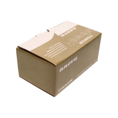 ROLLO CADENA 25 ANOVA TITANIUM 1/4 .043 ANTIRREBOTE - motoscamaralweb.com