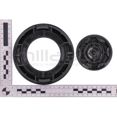 TAPA INFERIOR &amp; BOTON EASY BUMP ANOVA - motoscamaralweb.com