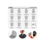 CAJA ADAPTADORES CABEZAL EASYWORK130 - motoscamaralweb.com