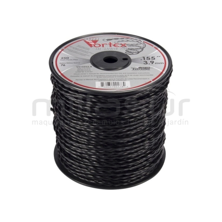 NYLON VORTEX BOBINA 3.90 x 76 m.(ANTIRUIDO-COPOLIMERO) - motoscamaralweb.com