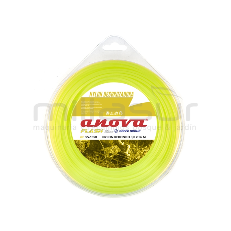 NYLON REDONDO ANOVA FLASH BLISTER 3 x 56 - motoscamaralweb.com