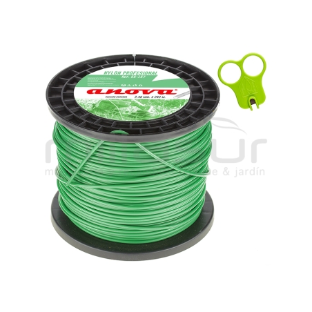 NYLON REDONDO ANOVA BOBINA 2.40 x 262 - motoscamaralweb.com