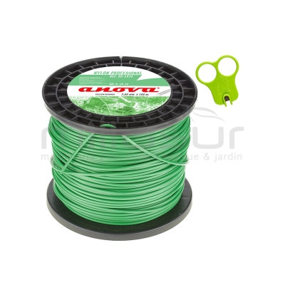 NYLON REDONDO ANOVA BOBINA 3.00 x 168 - motoscamaralweb.com