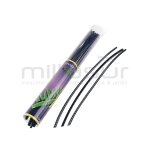 TUBO TIRAS NYLON DIENTE TIBURON 20uds 260 x 4.00 mm. - motoscamaralweb.com