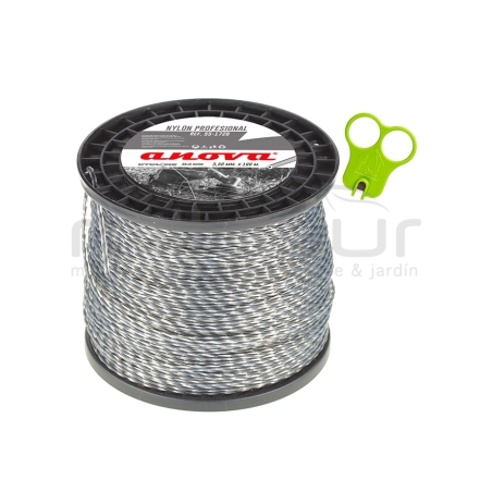 NYLON ANOVA CYCLONE BAJO RUIDO BOBINA 3.50 x 180 - motoscamaralweb.com