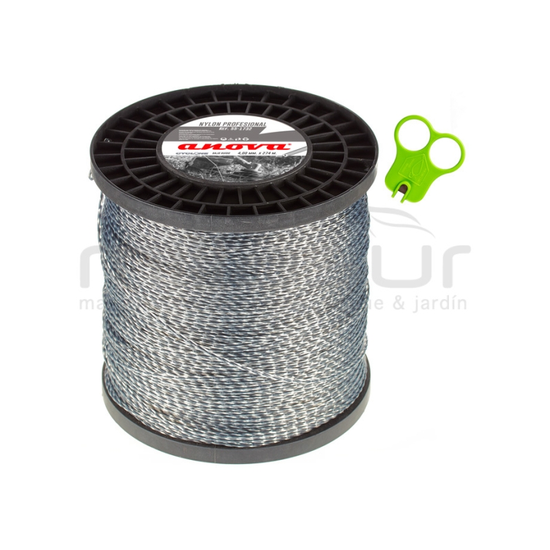 NYLON ANOVA CYCLONE BAJO RUIDO BOBINA 5KG 4.00 x 274 - motoscamaralweb.com