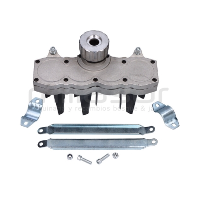 CABEZAL DESMALEZADOR CULTIVADOR DESBROZADORA UNIVERSAL TILLER-4 (PARA TUBO DE 28 26 25.4 25 24 ) - motoscamaralweb.com