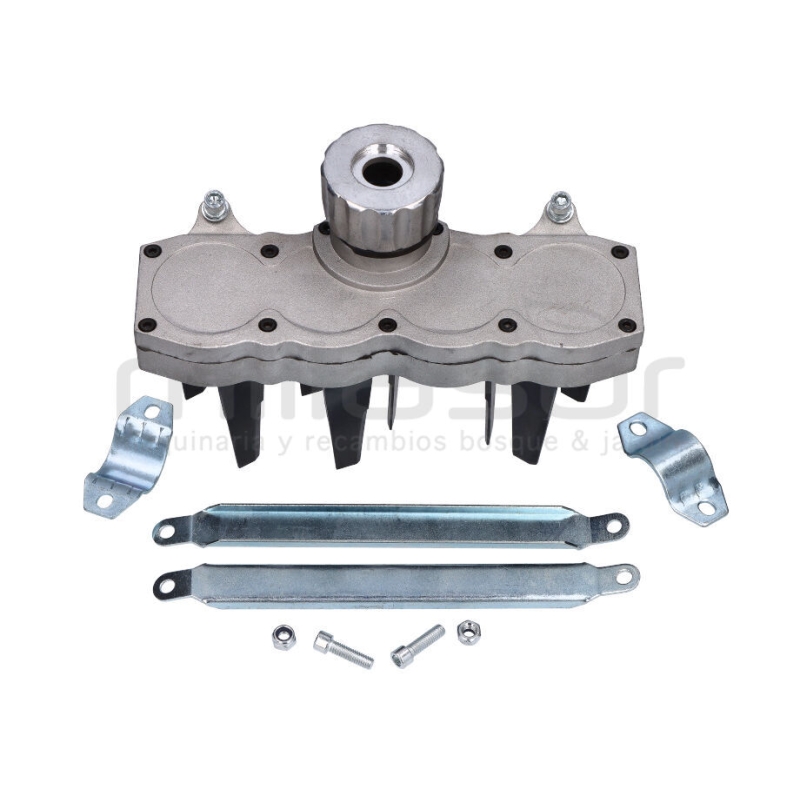 CABEZAL DESMALEZADOR CULTIVADOR DESBROZADORA UNIVERSAL TILLER-4 (PARA TUBO DE 28 26 25.4 25 24 ) - motoscamaralweb.com