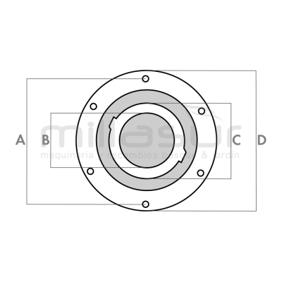 ARRANQUE MANUAL TECUMSEH H30. H70. GS40. GS50 - motoscamaralweb.com