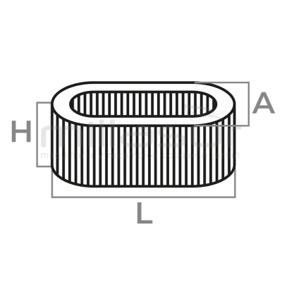 FILTRO AIRE YANMAR L100N - motoscamaralweb.com