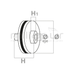 POLEA ARRANQUE ADAPTABLE A STIHL FS160. FS220. FS280. ... - motoscamaralweb.com
