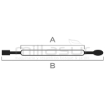 CABLE GAS HUSQVARNA 135R. 241R. 333R. 335R. 336R. 535R - motoscamaralweb.com