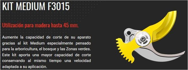 Nueva Infaco tijera electrocoup f3015MW (cabezal medio), (sistema seguridad  inalambrico)